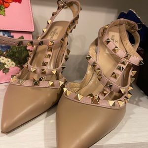 Valentino rock stud heels size 38
